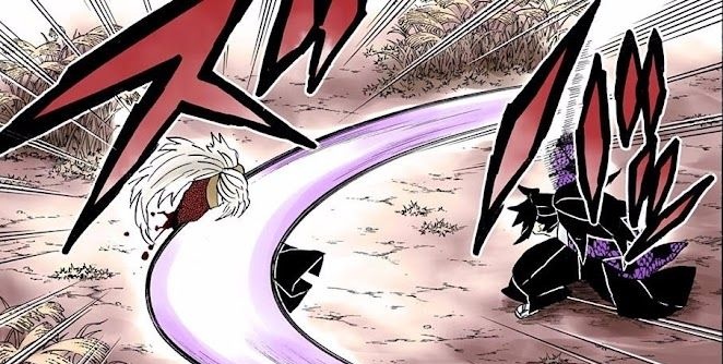 ᅠ⠀
       เมื่อนั้น, คมดาบข้าตัดร่างมันขาดเป็นสอง 
       มันพ่ายแล้ว . . . 
       ข้ากำจัดมันได้แล้ว
       ทว่านัยน์ตาข้ากลับเห็นขลุ่ยเลานั้นเข้า
       ขลุ่ยเก่า ๆ ที่ไม่ควรมีคุณค่า
       ข้าควรปรีดาที่ฆ่ามันได้
      แล้วไฉน—ใยจึงรู้สึกเปียกโฉก ณ สองขนาบข้างแก้มกัน ?
ᅠ⠀