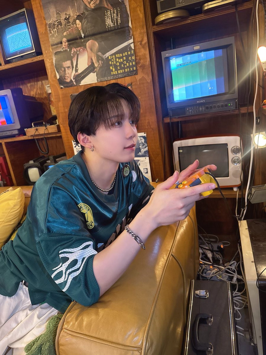 撮影の合間🎮