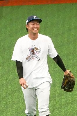 笑顔いっぱいのお二人
2025.10.12 秋季練習
#平沼翔太 #山村崇嘉 
#seibulions