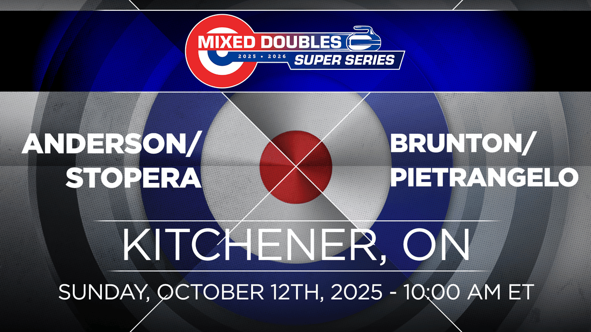 MIXED DOUBLES SUPER SERIES - SEMIFINAL

Sarah Anderson and Andrew Stopera🇺🇸 playing Kira Brunton and Victor Pietrangelo🇨🇦 from the KW Granite Club in Kitchener-Waterloo! #curling 

WATCH NOW:
youtube.com/live/CvJXC6IL-…