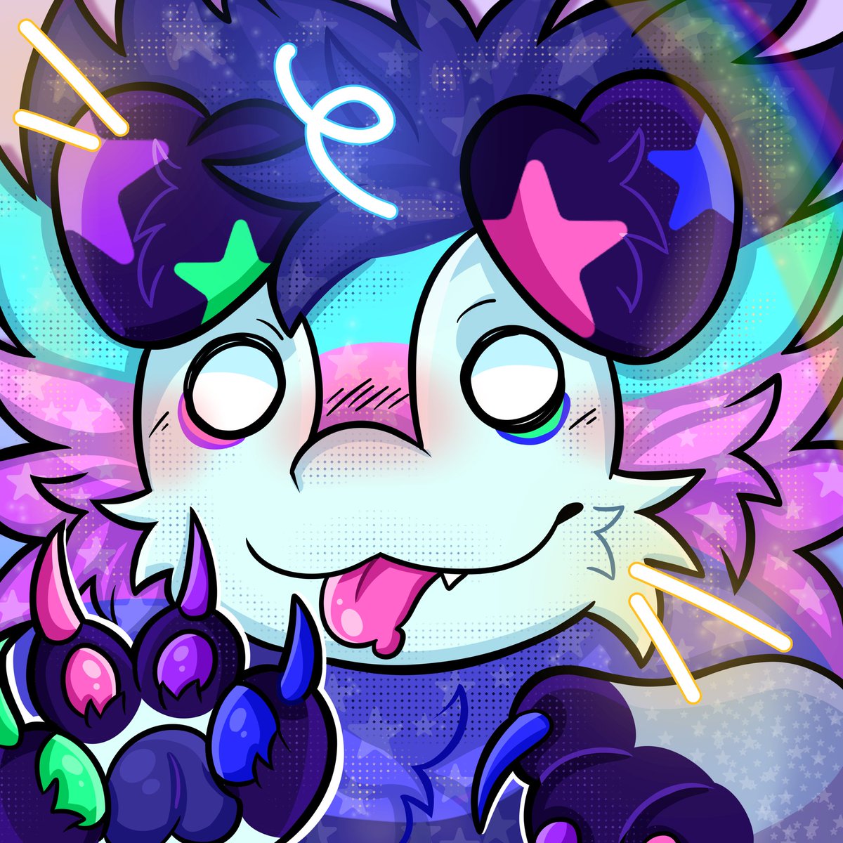_batbytes_'s tweet image. ITS THE SILLY!!!! 🎉

my side of an art trade with @L0CK_J4W