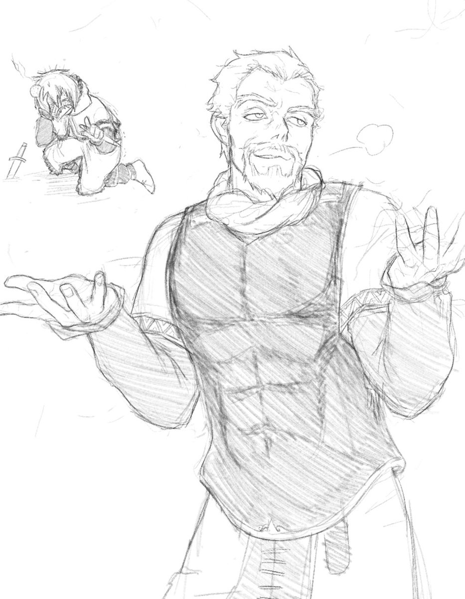 unfinished sketches, slight 🦉🐱