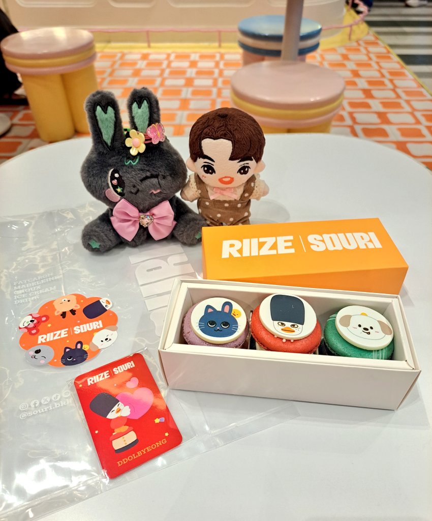 rinwin_bw's tweet image. 今日のSOURI 🩷
もうないと思ってた SOURI X RIIZEのコラボマカロン✨
BOX欲しかったからまだあってよかったぁ😍💛

#SOURI #SOURIBKK
#SOURIXRIIZE