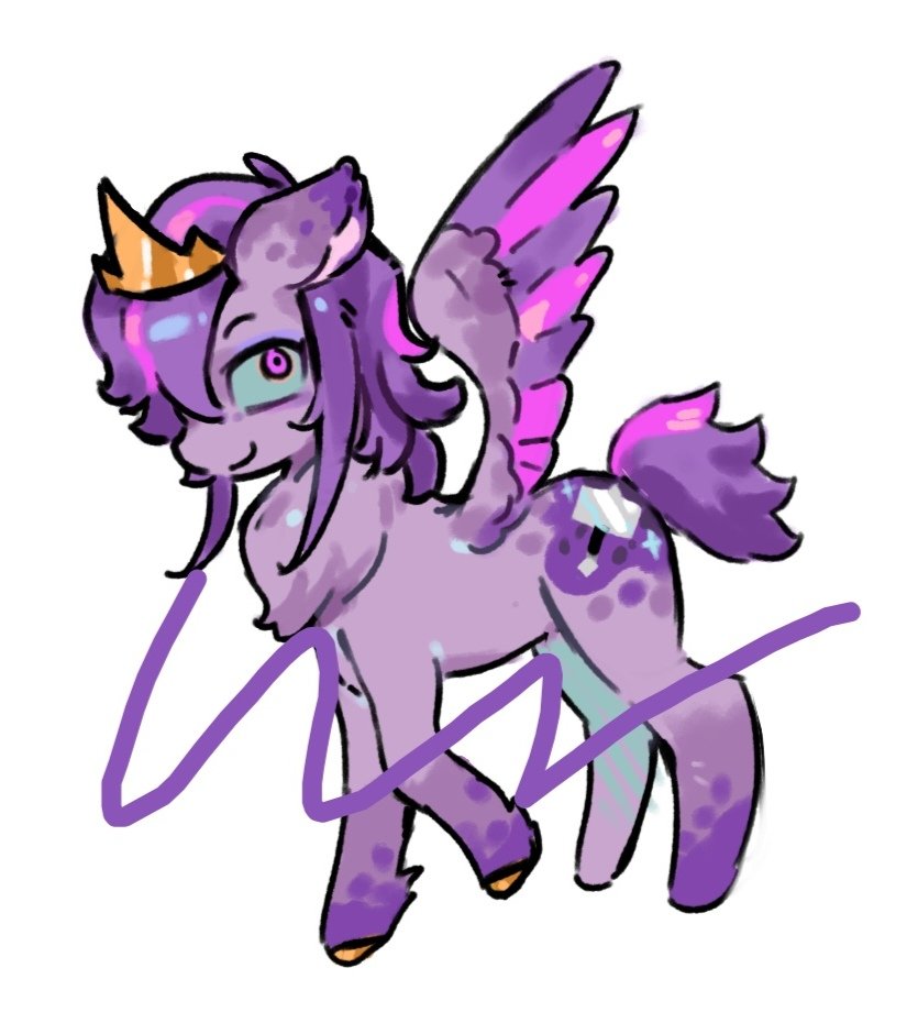 #wemmbufanart #unstablesmp 
the little pony au!（It was commissioned not drawn by me