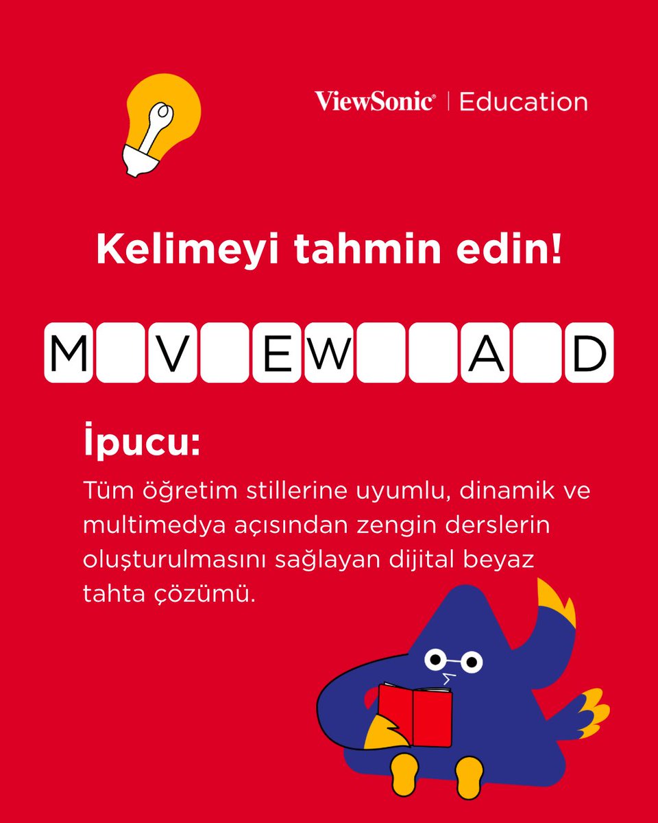 VSClassroomTR's tweet image. ViewSonic eğitim ekosistemini ne kadar iyi tanıyorsunuz? Görselde yer alan yazılımımızı tahmin ederek yorumlara yazın👇🏻

#ViewSonic #ViewSonicClassroom #ViewSonicEducation #ViewSonicEğitimciTopluluğu