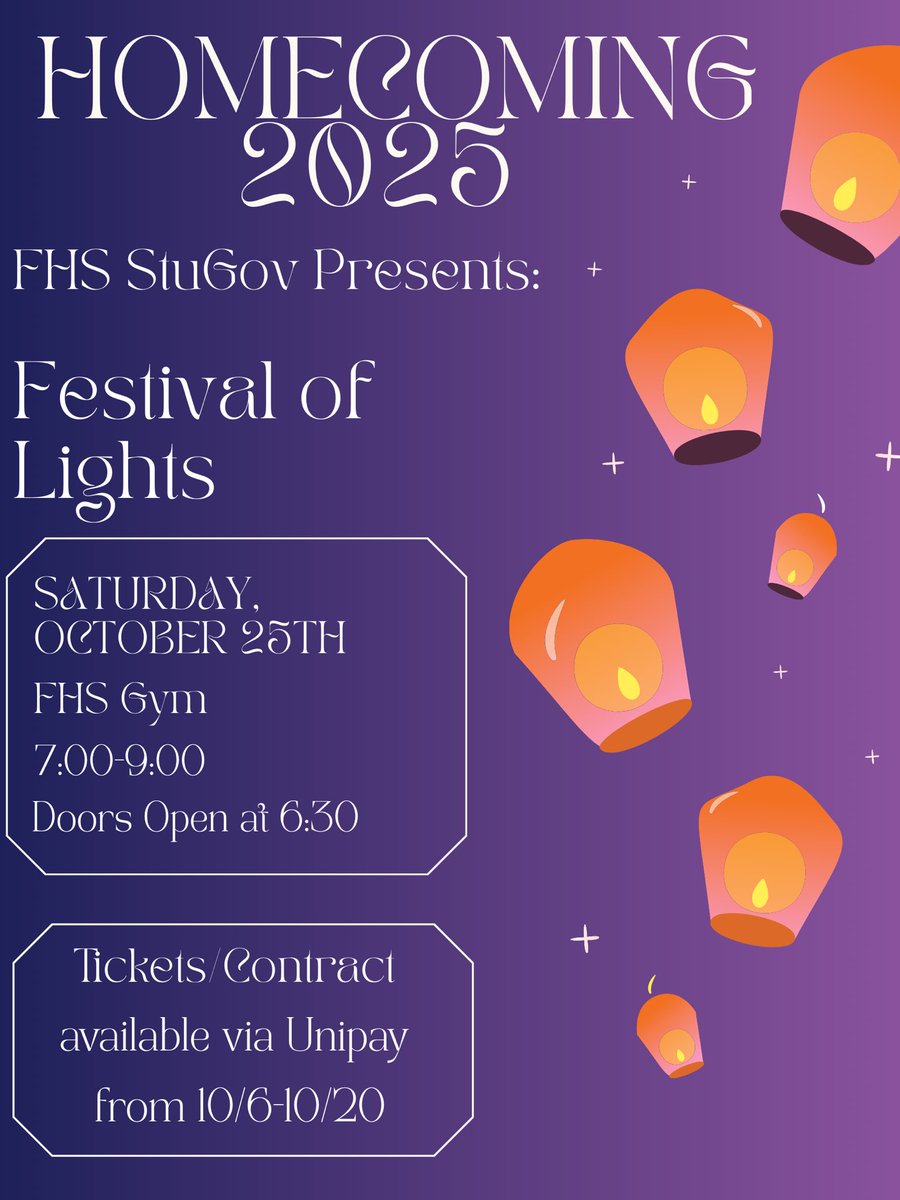 FHS Student Government tweet media