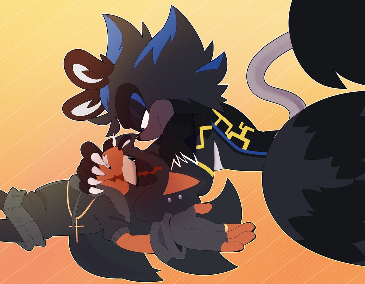 Finished commission for <a href="/blukaria_/">Blukaria</a> !!💙🩶