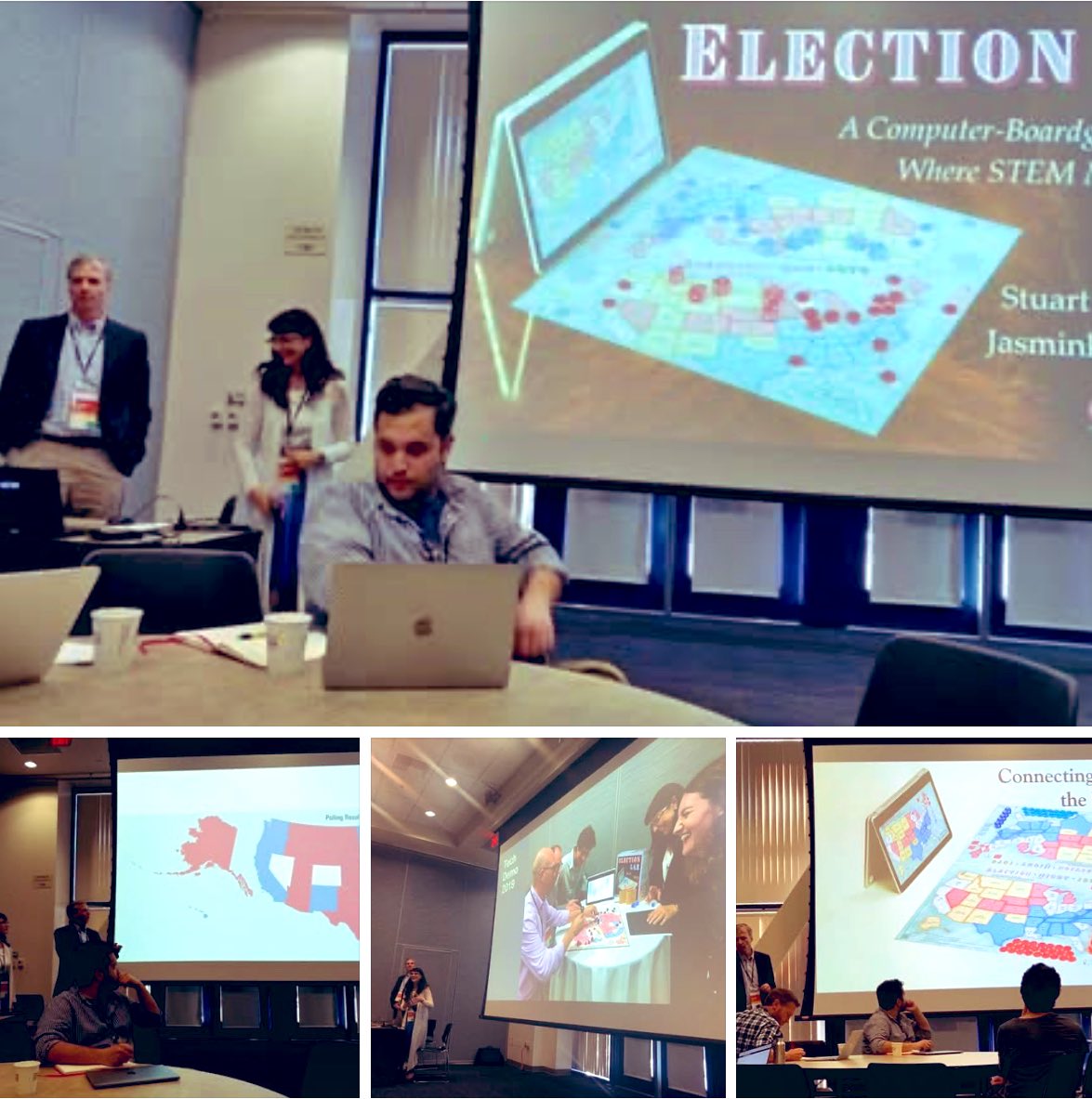 criley_md's tweet image. A great memory popped up this #SundayMorning 
Giving talk on 
.@ElectionLabGame research at @TheCLAlliance 
Election Lab: A Computer-Board game Hybrid Where STEM Meets Civics. 
#sundayvibes #CivicScience #YouthCivics #YouthVote #PresidentialElection #ElectoralCollege #Simulation