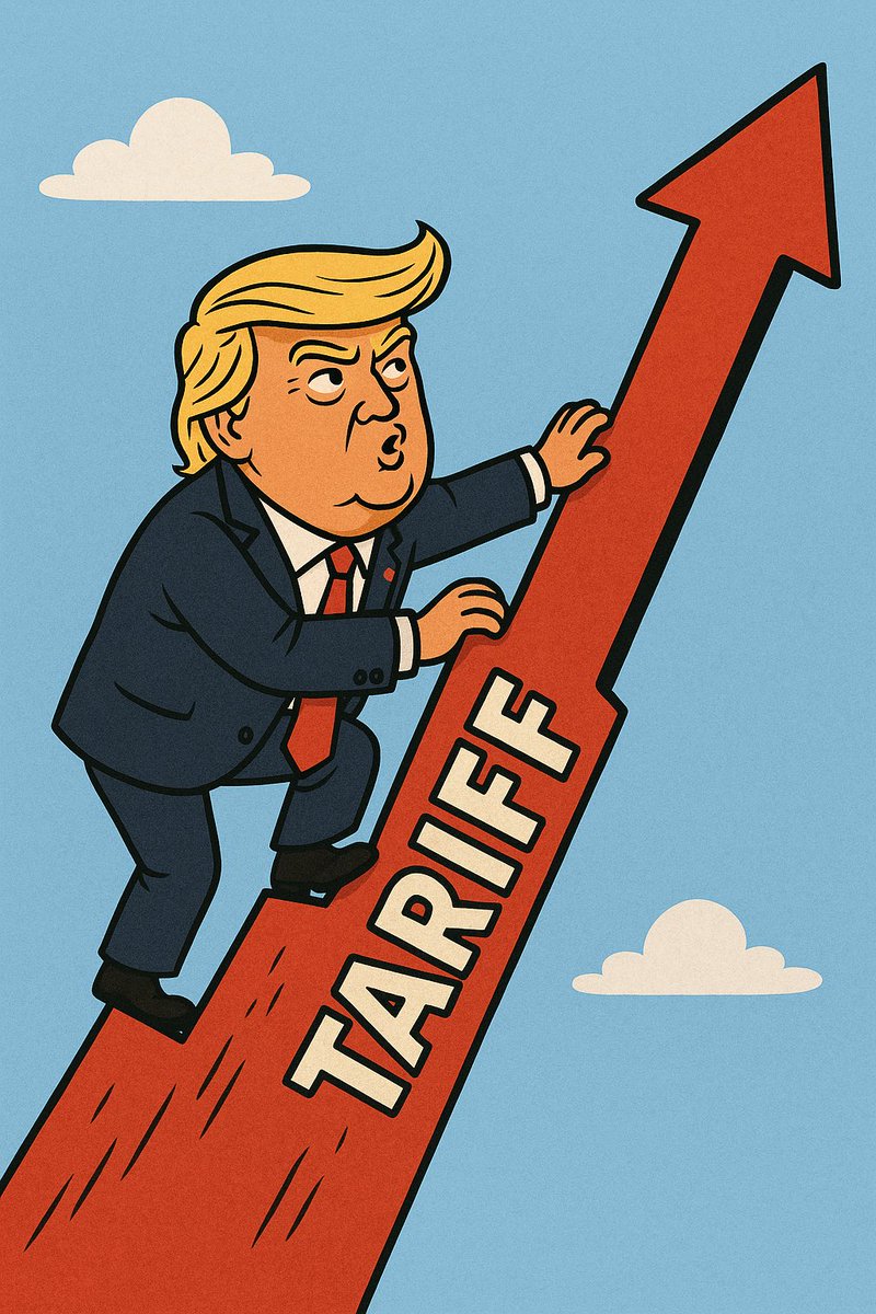 Only 4 holders over 1% and a narrative that's going to go on at least for another week at the very minimum. Time to grab a bag $TARIFFCOIN