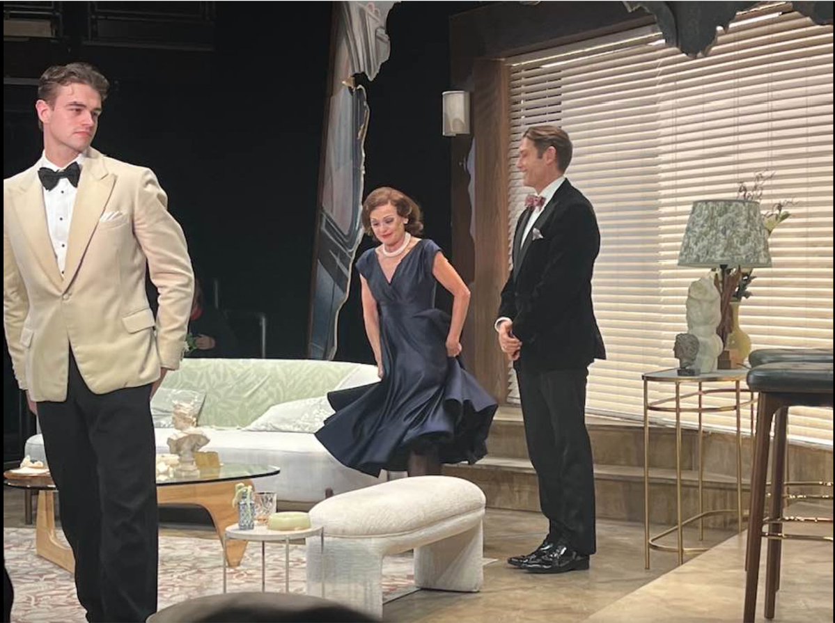 NeilDurham's tweet image. Picture from the matinee of #TheCode yesterday starring Tracie Bennett and John Partridge. Does it deserve a West End transfer? Thoughts soon at monstagigz.com