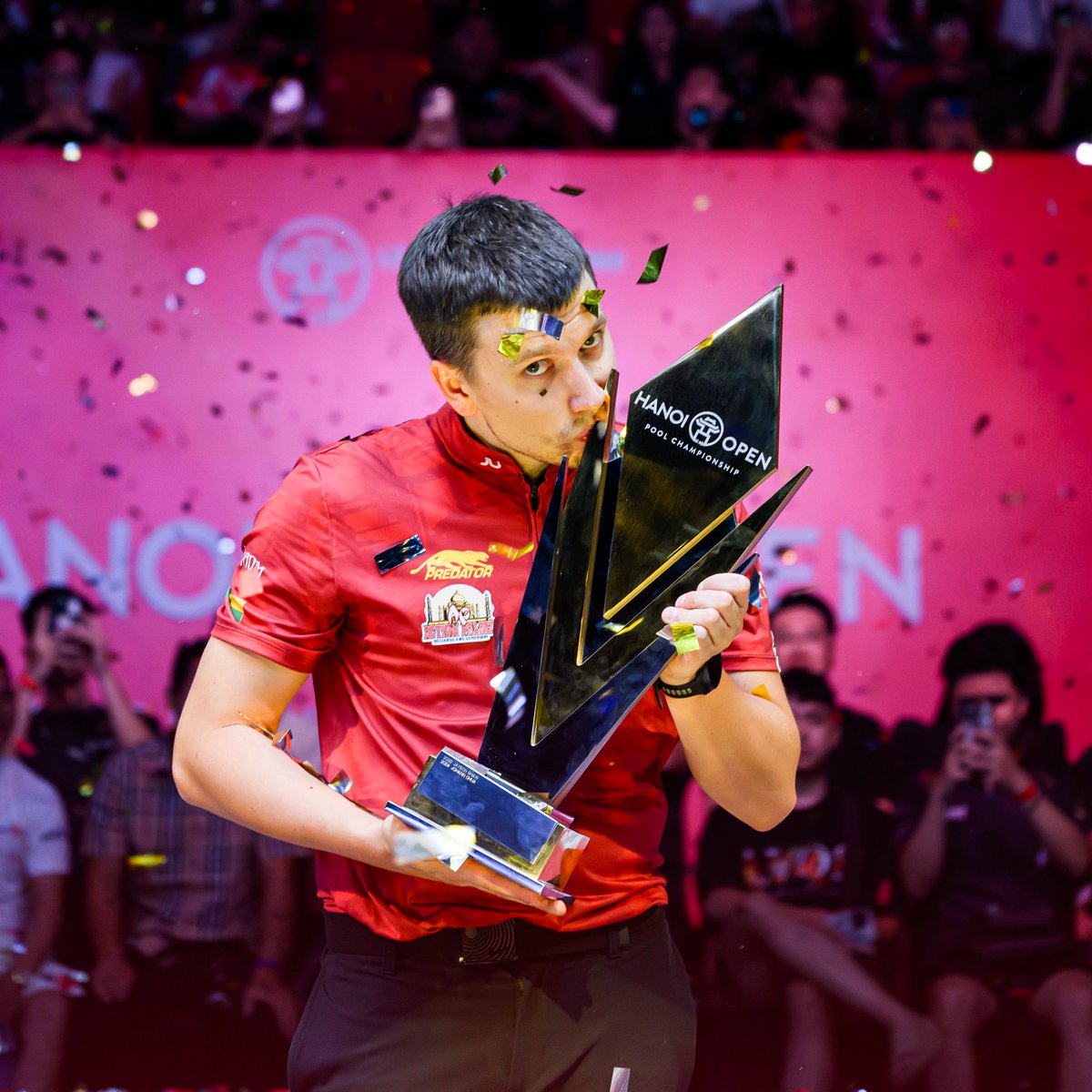 MatchroomPool's tweet image. Pijus Labutis, WNT Major Champion 🙌🇱🇹

#WNT | #HanoiOpenPool 🇻🇳