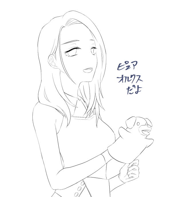 ちゃんと顔描いてるよ PLはシースルーシャツの処理をどうするか考えるのをやめている顔をしているが 
