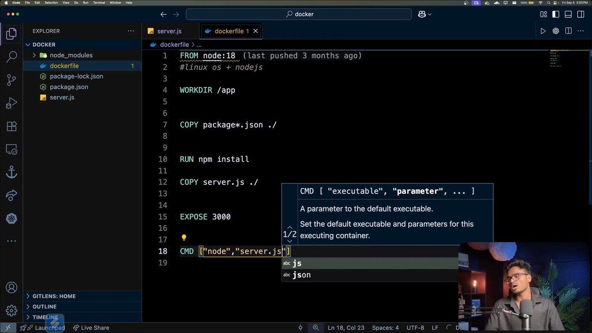 Pankajgour404's tweet image. 🐳 Day 40 – Docker Deep Dive
Explored how containers simplify deployments &amp;amp; make microservices scalable.
→ Built backend containers
→ Used Docker Compose for multi-service setup
→ Understood CI/CD integration
 + DSA daily 💪
#Docker #DevOps #100Days
@sheryians_ 
@harshbhaiyaa