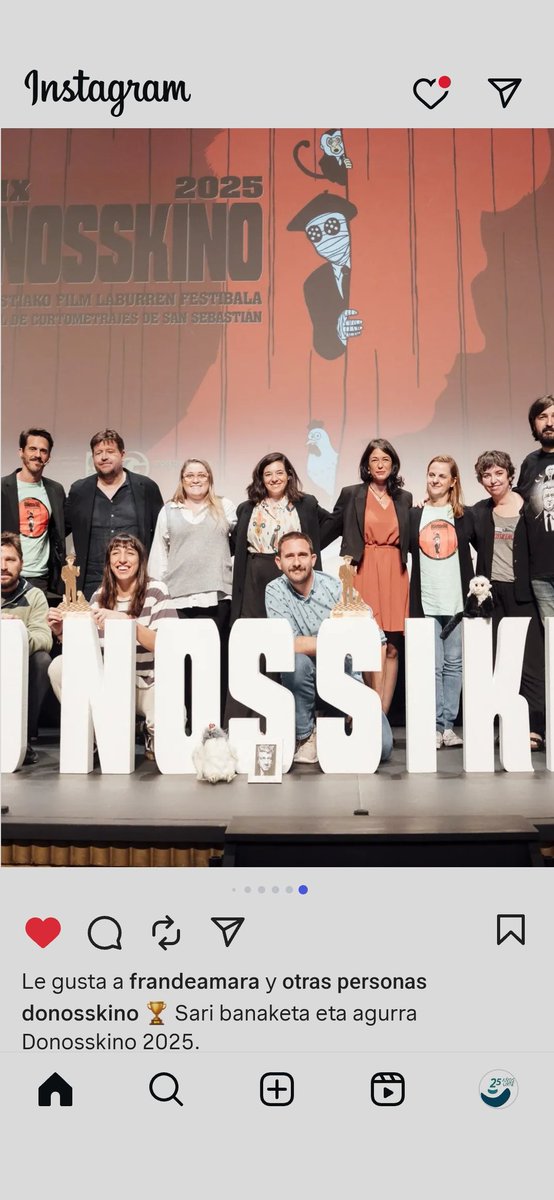 Donostilandia's tweet photo. Gracias @Kristonkino por invitarnos como Jurado en esta IX edición de @donosskino. Felicidades por el altísimo nivel de los cortos proyectados y por supuesto a los ganadores. Ya queda menos para la próxima edición. #Donosskino2025 #palmares #tea #Libranosdelmal #Tito #29defebrero https://t.co/rOHRHECQlr