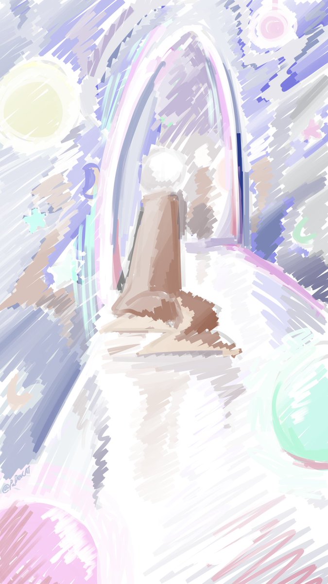 Day 12 Mirror room #inktobertale2025