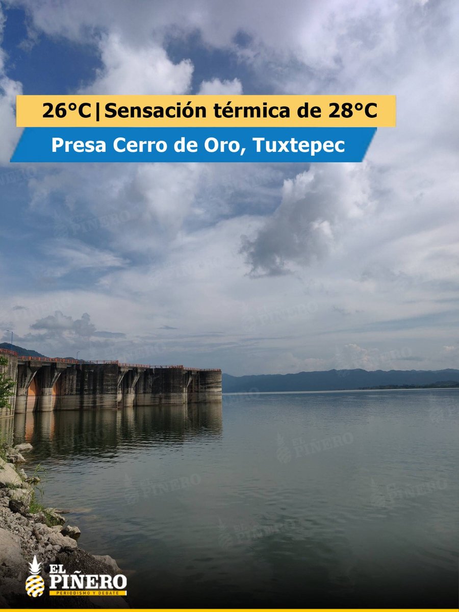 ELPINERO's tweet image. #CLIMA🌬🌦☀️🌊💧| Hoy se prevén lluvias fuertes con probabilidad de tormentas por la tarde. La temperatura máxima rondará los 29 °C, con ambiente cálido y húmedo.

➡️ En cuanto al sistema tropical frente a las costas de Guerrero, #Oaxaca y #Chiapas: existe una zona de baja…