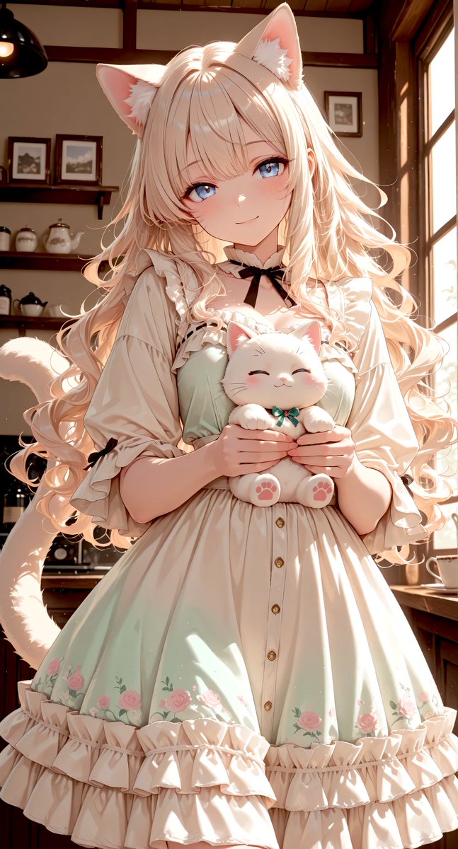 Shuganeko's tweet image. #AIイラスト #AIart  #猫耳