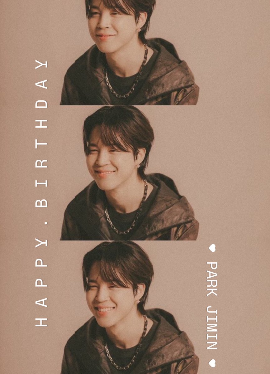 Happiest Birthday to the Most Talented Artist, Singer, Vocalist, Dancer, Angel, IT BOY, Global sensation &amp; our MUSE #JIMIN 🎂🎊

𝑤𝑖𝑠𝘩𝑖𝘯𝑔 𝘩𝑖𝘮 𝑎𝘭𝘭 𝑡𝘩𝑒 𝘩𝑎𝑝𝑝𝑖𝘯𝑒𝑠𝑠 &amp; 𝘭𝑜𝘷𝑒 𝑖𝘯 𝑡𝘩𝑒 𝑤𝑜𝑟𝘭𝑑 ✨ 
𝑡𝘩𝑎𝘯𝘬 𝑦𝑜𝑢 𝑓𝑜𝑟 𝘣𝑒𝑖𝘯𝑔 &amp; 𝘣𝑜𝑟𝘯