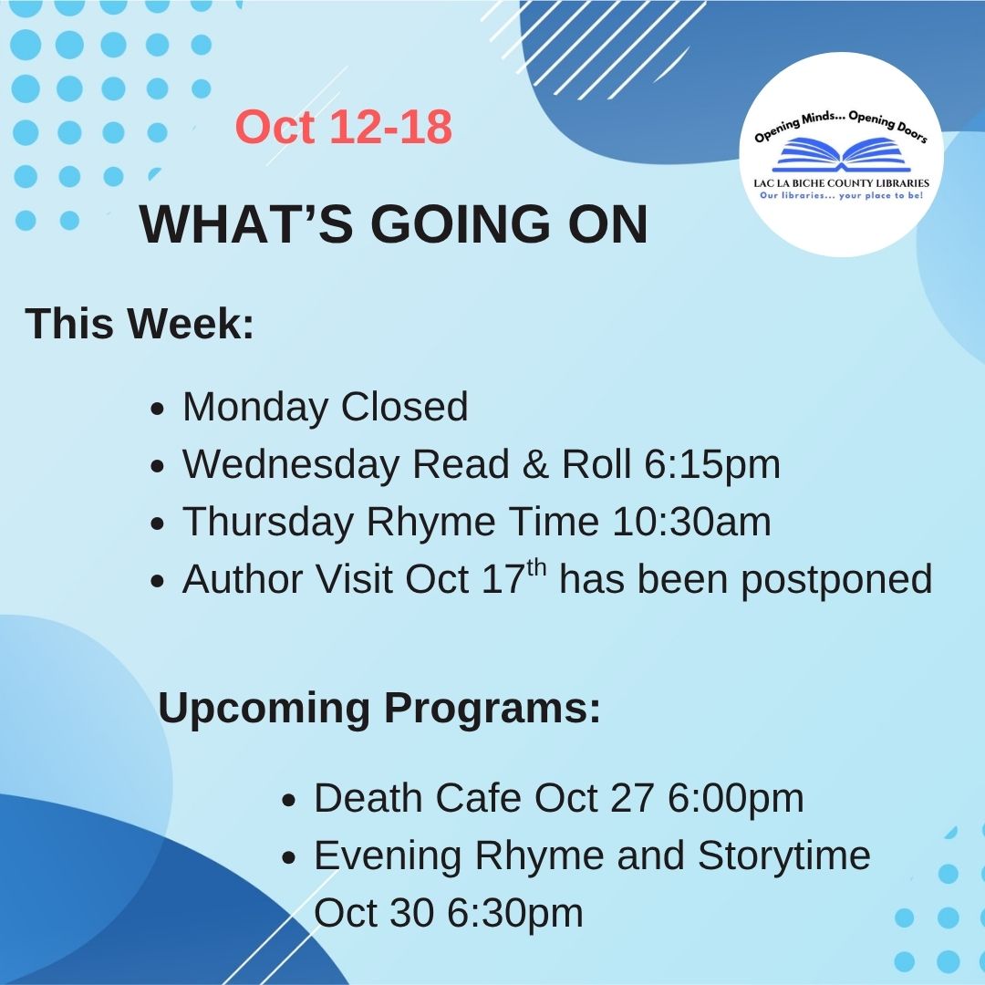 LLBC_Libraries's tweet image. See our website for more information about all our programs and services visit llbcl.ca. #LLBCLibraries