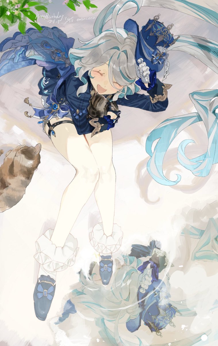 meameeea's tweet image. フリーナちゃんお誕生日おめでとう！！！

#フリーナ生誕祭2025
#Furina #原神
