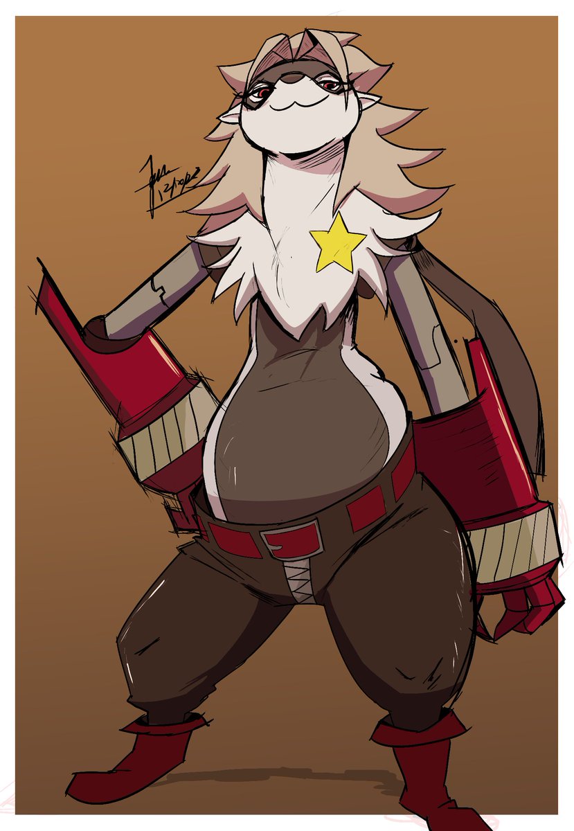 jonathanchimney's tweet image. I DREW HER GAIZ!!!!

Wolvermon!

#DigimonTimeStranger