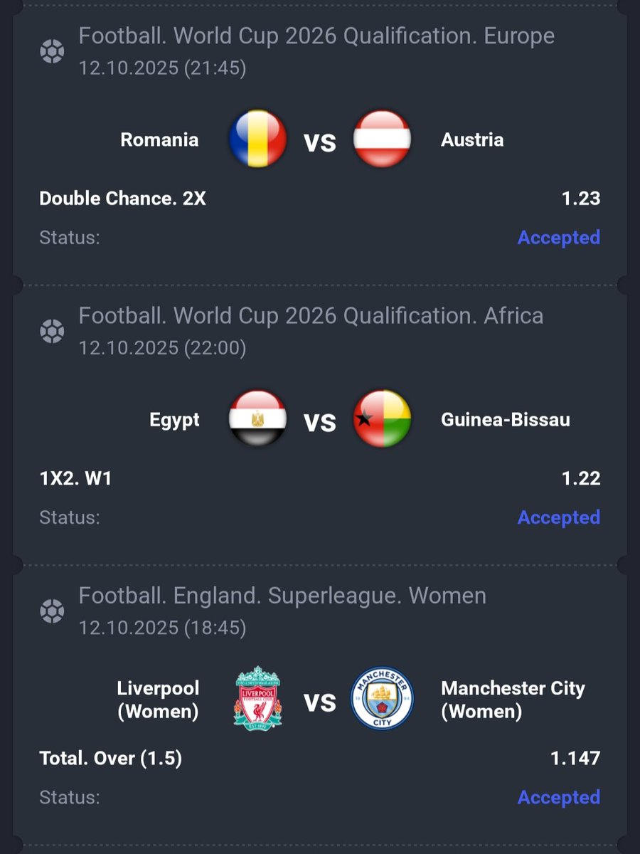 Mabao_Tips's tweet image. 6 odds
#1xbet