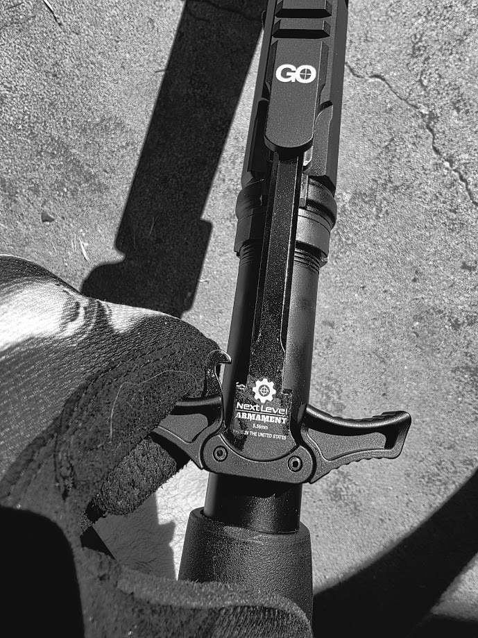 Oh snap! I am late on the teasing posts for our next big giveaway with <a href="/WaffleHouseAD/">WaffleHouseAfterDark</a>! I guess we will announce two today!

The first component is a <a href="/NextLevelArms/">Next Level Armament</a> NLX556 Ambi Charging Handle.  

There may or may not be foreshadowing in this photo as well....

Follow: