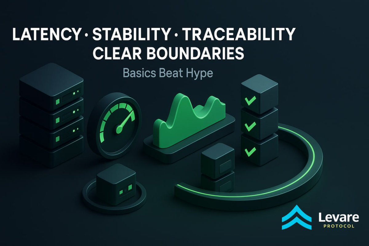 levare_pro's tweet photo. We don't chase hype or resort to gimmicks. The fundamentals of a successful perpetual system are latency, stability, traceability, and clear boundaries.

Doing these well is more important than any short-term noise. #Levare #Perp #DeFi https://t.co/uOmkppIStP