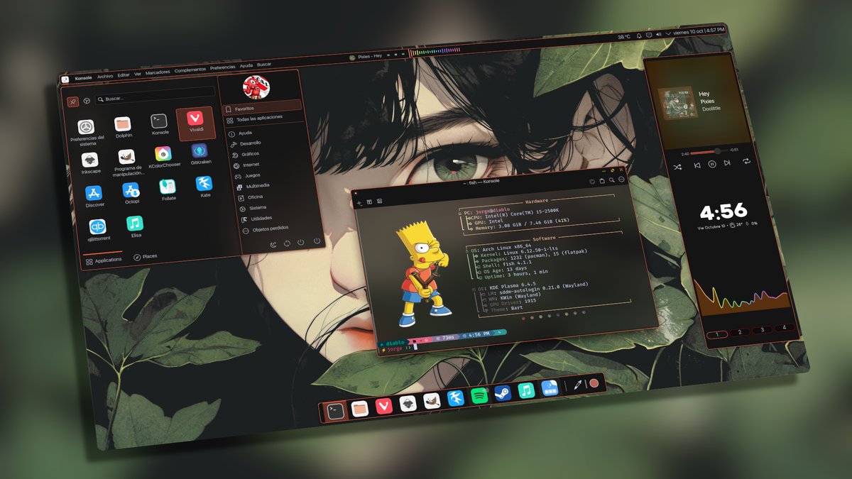 #GNU #linux Bart, tema plasma
seduccionlinux.wordpress.com/2025/10/12/des…