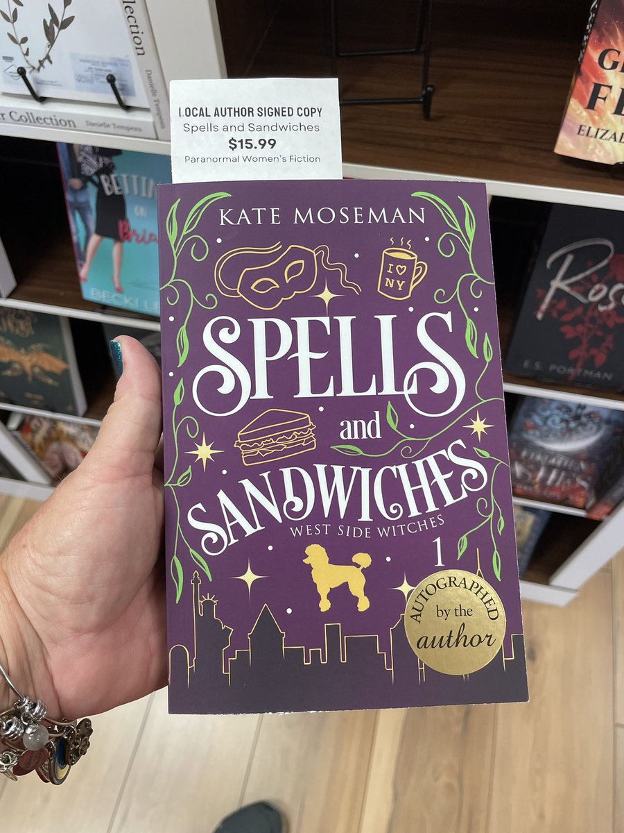 CreatesHeidi's tweet image. Made a stop in Sanford. This downtown is precious… but Spellbound Books is the shining star! Definitely worth the visit AND I found some friends… @christyswift27 @KateMoseman