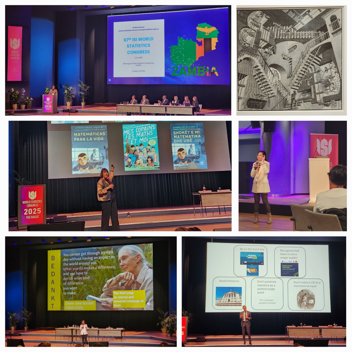 Paula_Moraga_'s tweet image. Back from the ISI World Statistics Congress in The Hague! 🇳🇱 A week of inspiring talks and connecting with amazing statisticians and data scientists! Thanks to everyone who made it such a great experience!🌍📊

👉 paulamoraga.com/ISI/

#Statistics #DataScience