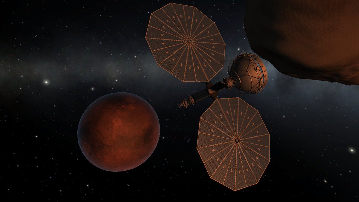 mikusingularity's tweet image. From 2017 to 2021, reddit user "16807" created the first non-FTL interstellar missions that I know of in KSP, including a self-replicating probe and a generation ship.
They were playing KSP 2 (as it was supposed to be) well before it was announced.
old.reddit.com/r/KerbalSpaceP…
