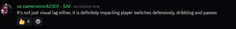 EthxnH_'s tweet image. This competitive scene is disgusting.
‘We really should be on servers’
All whilst having TERRIBLE connection, UK vs UK spiking to 50 ping and freezing.
The same player turns down servers when offered so he has the competitive advantage.
There is ZERO shame in this scene.
