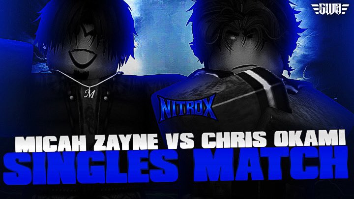 WSWOnRoblox's tweet image. 🚨CAN HE BACK UP THE SH*T TALK FROM LAST WEEK?🚨

Last week on #NitroX @cinsoul_ and @MicahxMcintyre said a few unsettling words to each other they look to settle their beef. Can Micah knock off chris and continue his eyes for fallen? Or will Chris demotivate Micah.