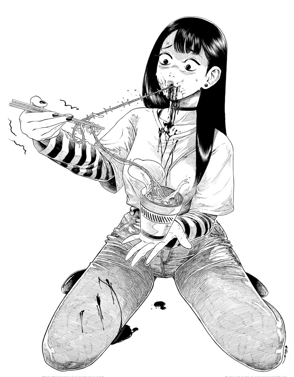 Vicetober day: 12 ( WIRES )

INSTANT WIRES

#vicetober #vicetober2025 #inktober #art #horror #manga #horrorart