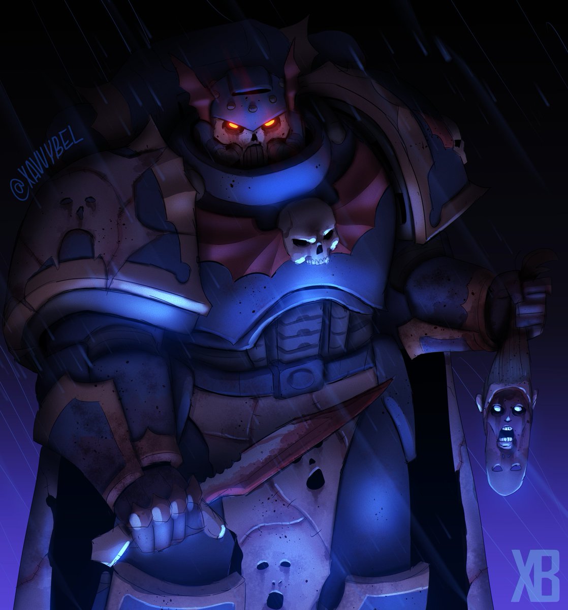 XavvyBel's tweet photo. Night Lords sketch
#WarhammerCommunity #WarhammerArt #Wh40k https://t.co/Th62cPE5Kt