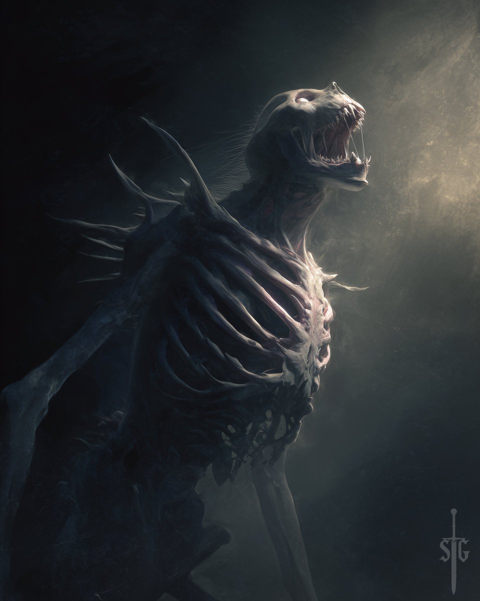 stg_art's tweet photo. “Once it begged for mercy. Now it grants none.” https://t.co/CZtgGetk98