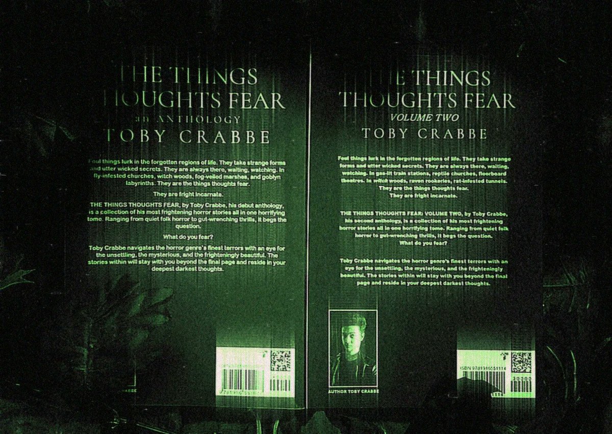 CrabbeToby's tweet image. October Gothic, &apos;The Things Thoughts Fear&apos;, by Toby Crabbe 💚🖤 #bookboost #indieauthor #octobergothic #horror
linktr.ee/tobycrabbeauth…