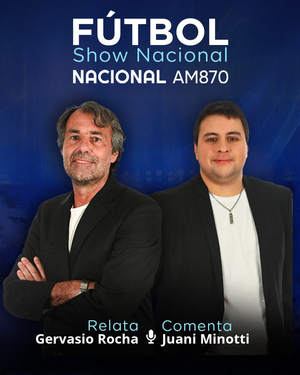 #FútbolShowNacional | ¡Partidazo en Avellaneda y lo vas a vivir por <a href="/NacionalAM870/">Radio Nacional AM 870</a> !⚽ 

Desde las 21:15 hs, transmitimos #Independiente vs #Lanús  en #AM870 📻

Relata <a href="/gervasiorocha64/">Gervasio Rocha</a>  comenta <a href="/JIMinotti/">Juan Ignacio Minotti</a> 
Vestuarios <a href="/NazaScatto/">Scatto ⭐️⭐️⭐️</a>  y <a href="/ahpagano/">Ari Pagano</a> 
 
 📻AM870
#TuRadio