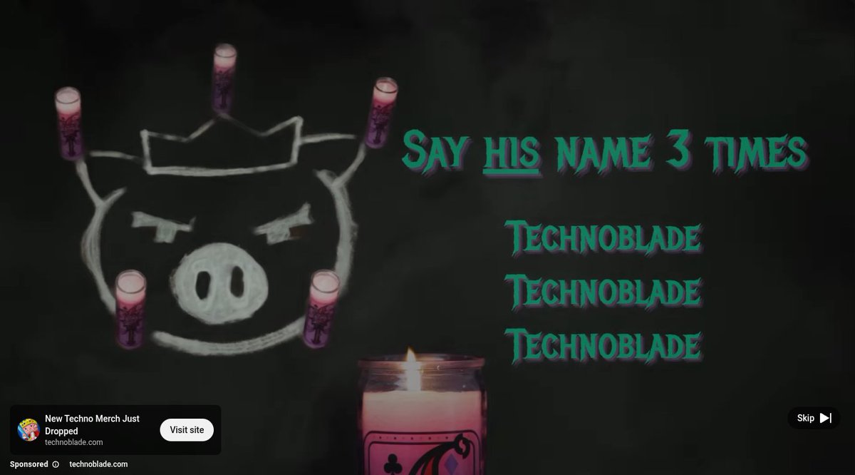 why is technoblade being profited off of