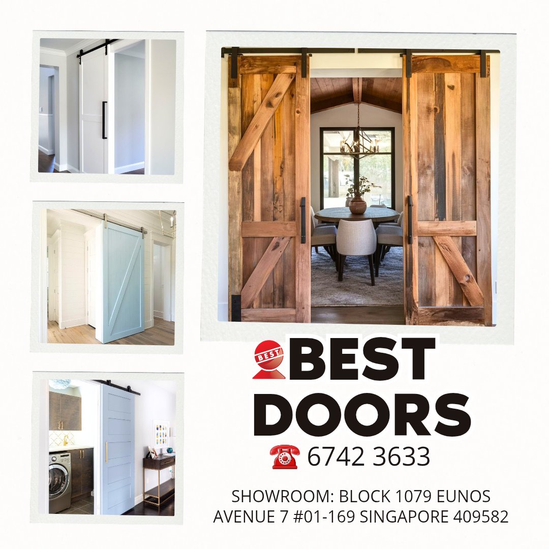 SGBestDoors's tweet image. Tired of Ordinary Doors?
Say goodbye to boring, swinging doors. Our barn doors save space, add rustic charm, and bring modern elegance to your home. Find your perfect fit now!

#SingaporeDoors #doordesign #doordesigns #DoorDesign #ModernDoors #BestDoors #barndoors #barndoor #Barn