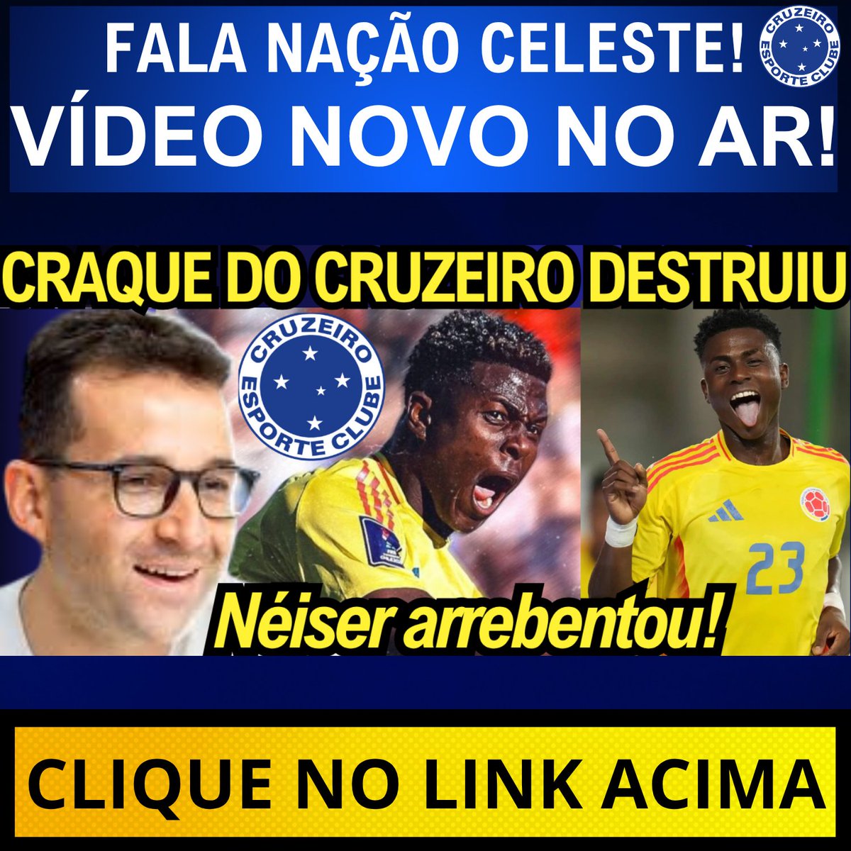 🦊NÉISER VILLARREAL ENCANTA a MÍDIA MUNDIAL com 3 GOLS no MUNDIAL SUB-20! CRAQUE do CRUZEIRO BRILHOU.
youtu.be/IB6gn0mZTgQ