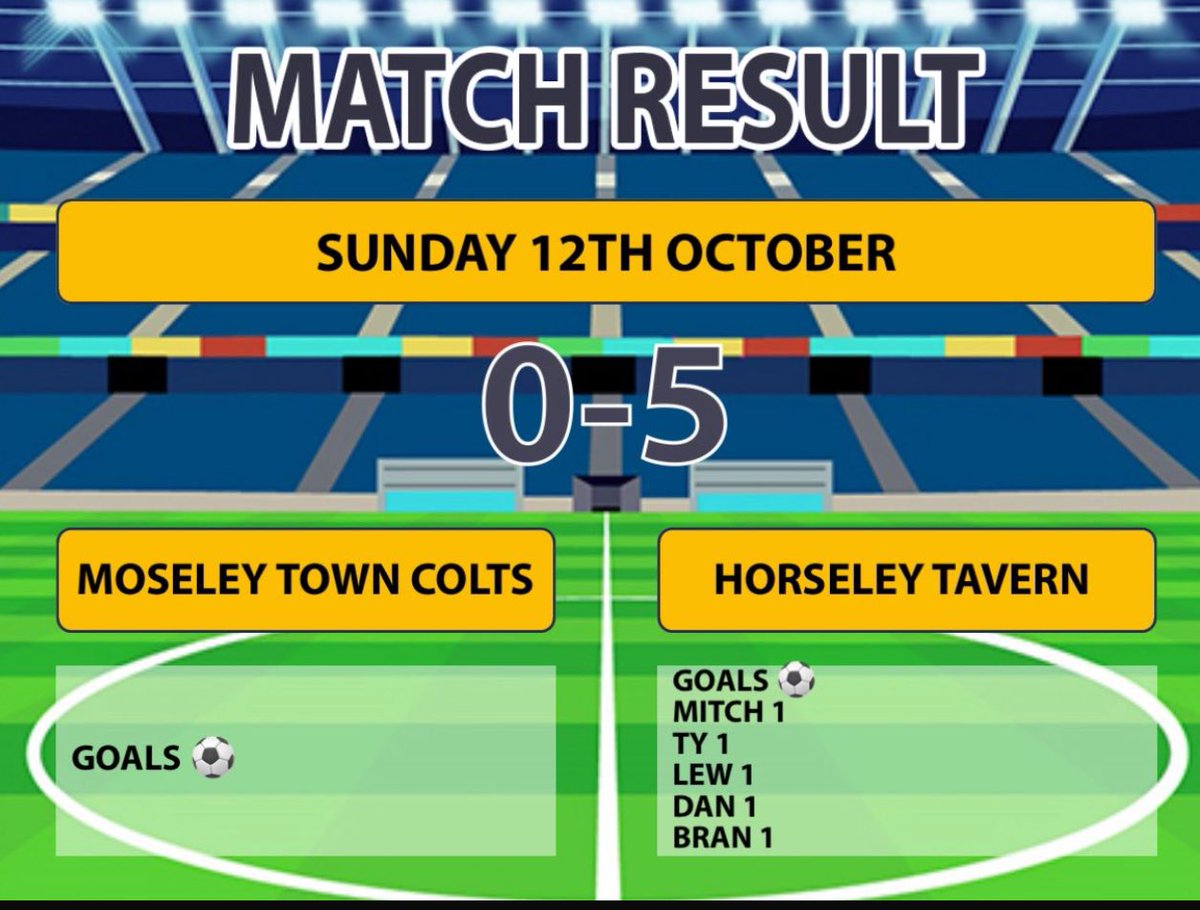 Massive win away from home today in the Birmingham Sunday vase. Dominant display from the boys sees us into the hat for the next round ⚽️

Goals:
<a href="/LawleyMitch/">Mitch Lawley</a> ⚽️
Bran ⚽️
Ty ⚽️
Roundy ⚽️
Dan ⚽️

MOTM:
Roundy
