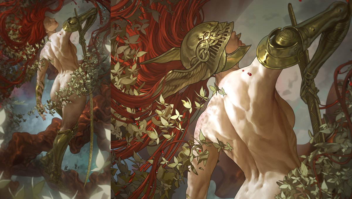 🔴 youtu.be/TyXAGhMv4_s 
Timelapse speedpaint of Malenia, Blade of Miquella | Elden Ring