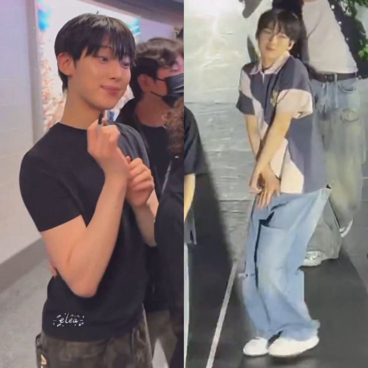 dankebby's tweet image. babygirl sunoo is real 🤏🏼