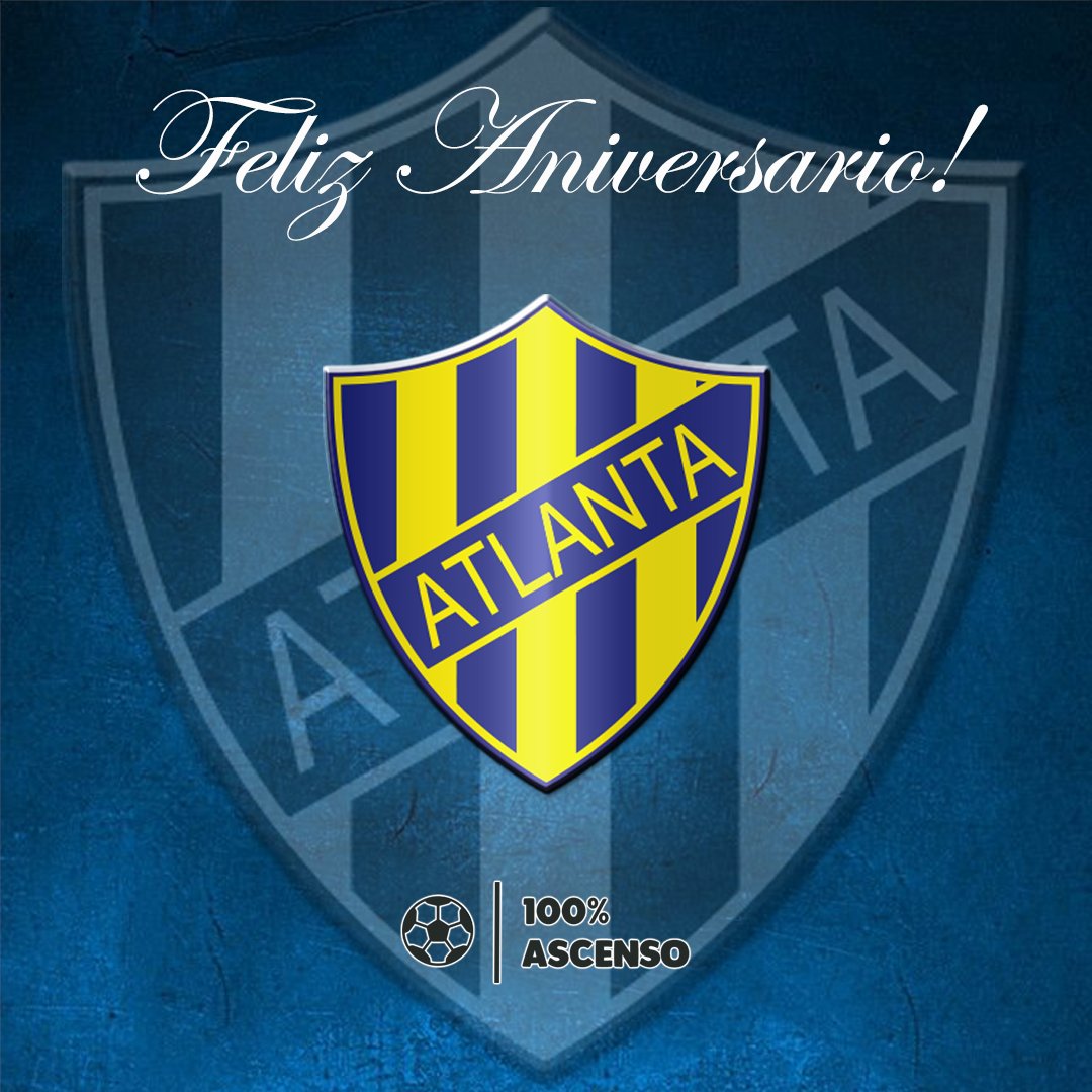 🥳 Saludamos a <a href="/atlantaoficial/">Club Atlético Atlanta</a> con motivo de cumplirse 121 años de su fundación!

Felicidades Bohemios!!