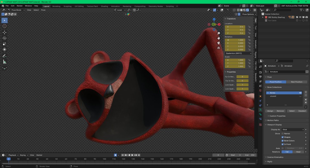bonbon387410's tweet image. Made 2 types for fur because I know some of you guys that get my rigs have wood plank for a GPU.
#BobbyBearHug
#PoppyPlaytime
#PoppyPlaytimeChapter3
#PoppyPlaytimeChapter4
#blender