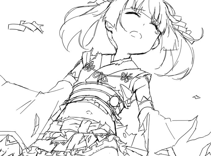 ずたぼろのなごみちゃんwip 