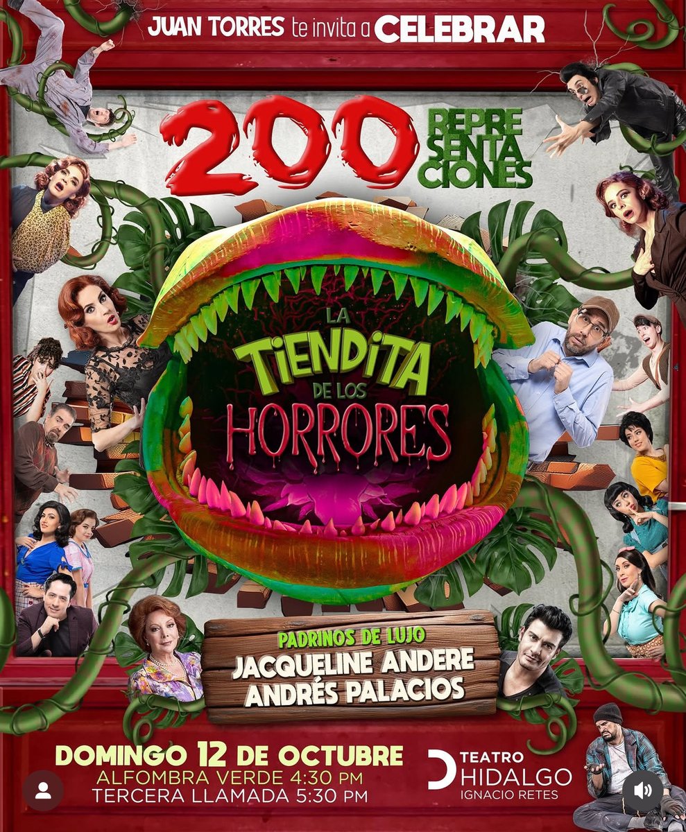 Se dice facil pero…llegar a 200 funciones es un gran logro!! Felicidades a toda la compañía y equipo que conforman esta maravillosa obra !!! ❤️🎭💫 HOY a celebrar!!