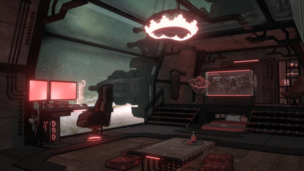 finished my first proper background comm for <a href="/CodeNamedFerret/">CodeNamedFerret - Ferret Vtuber</a> !! thanks so much for your patronage! #VGenComm 
(if you'd like something similar, check out my vgen!)